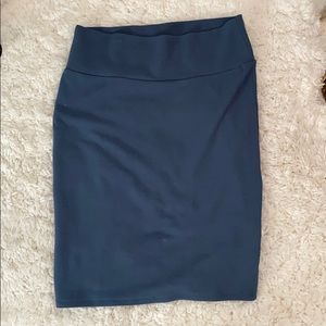 Jade Blue Lularoe Cassie Skirt